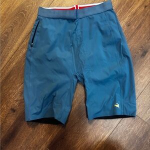 Tracksmith Turnover Half Tights | Unlined | Blue | Mens Medium